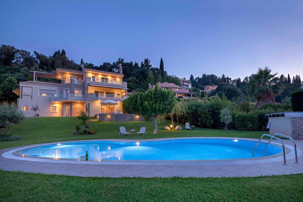 Marina View Luxury Home Gouvia Exterior foto