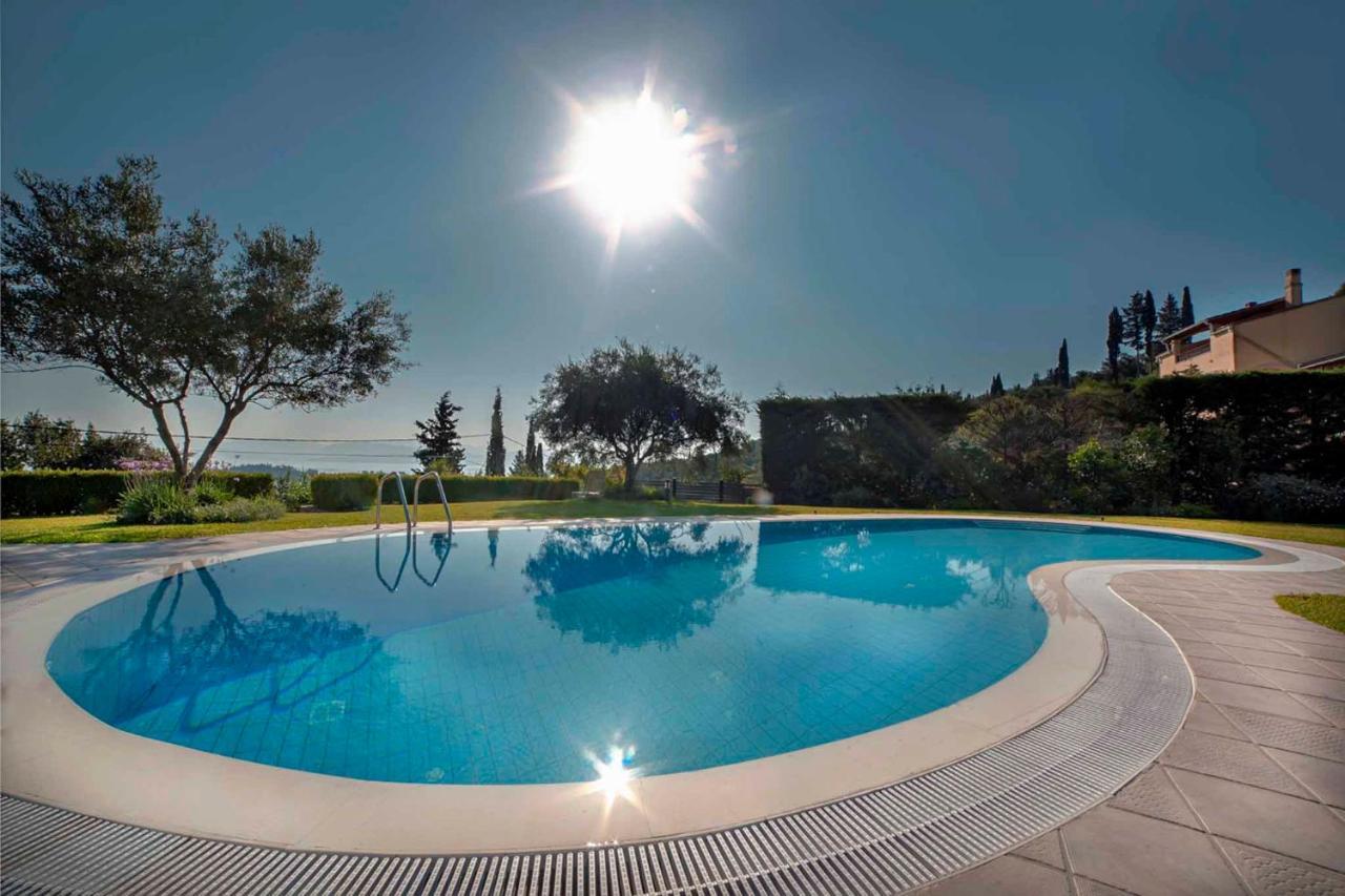 Marina View Luxury Home Gouvia Exterior foto