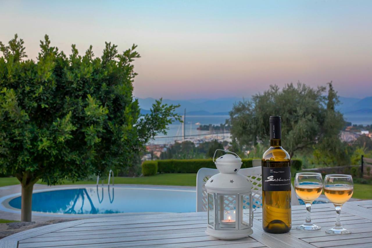 Marina View Luxury Home Gouvia Exterior foto